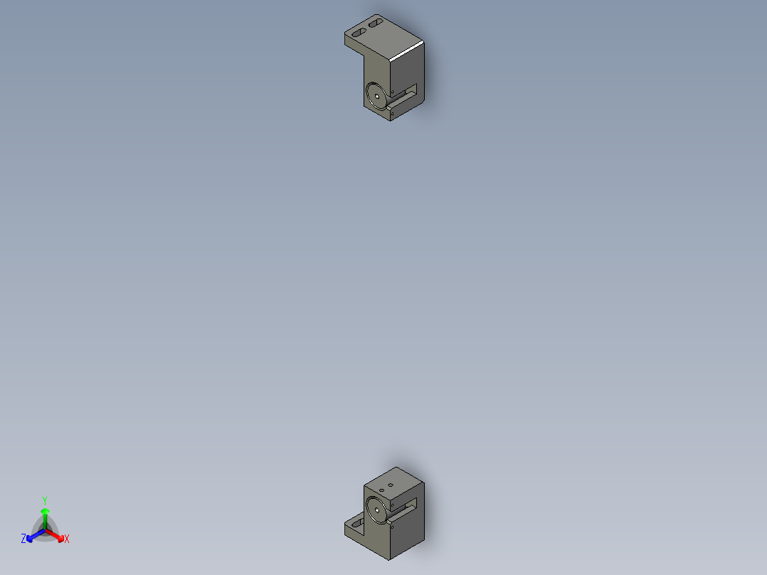 07-00小车导向组件-012正等轴测图