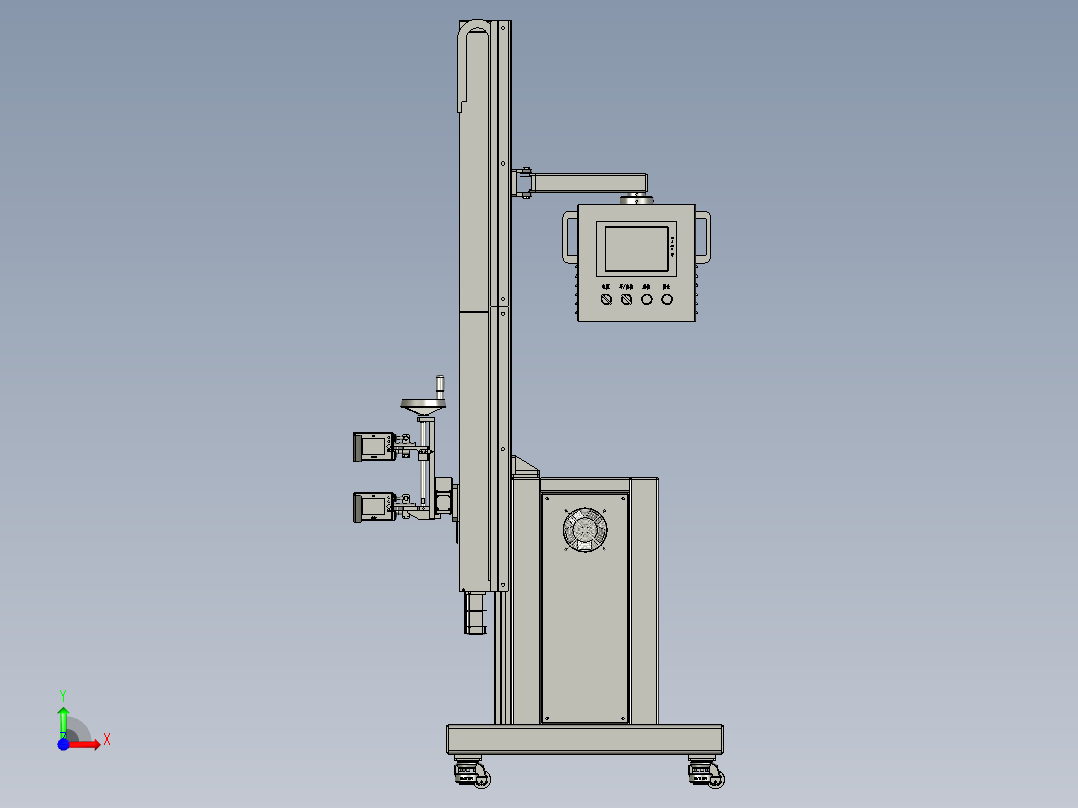 DZMY-A总装配体前视图