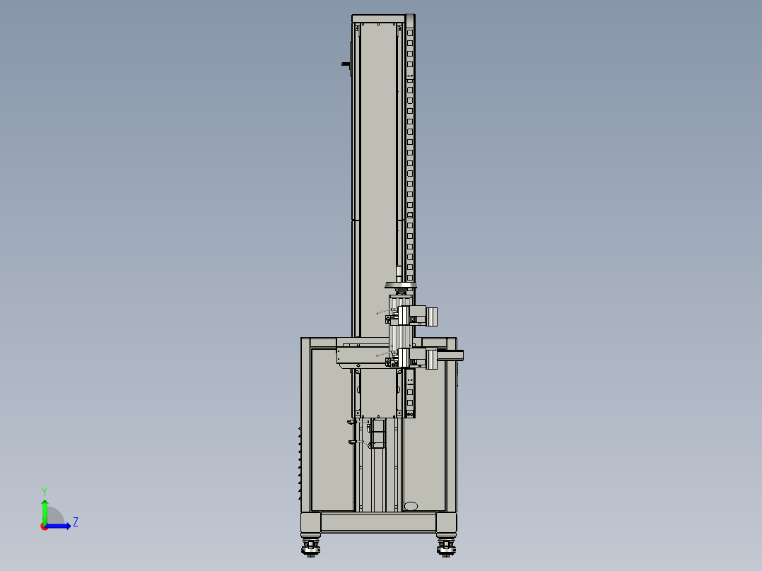 DZMY-A总装配体左视图