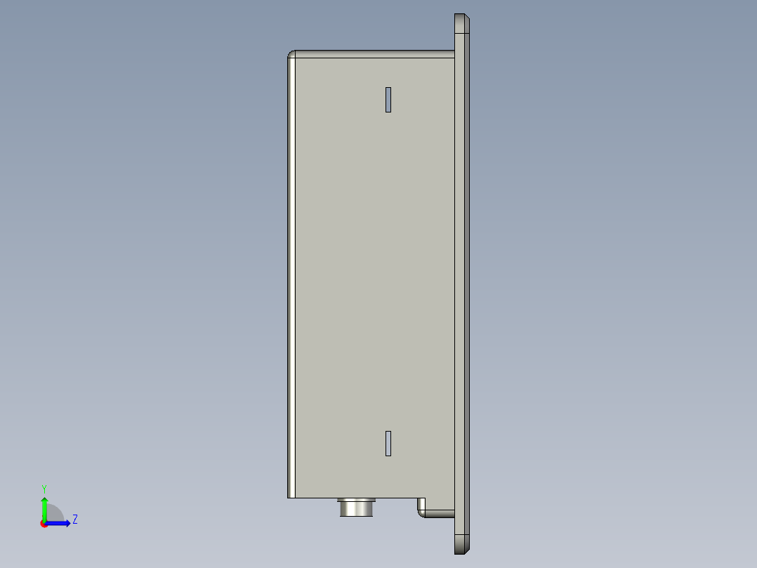工控电脑-LDTPC104左视图