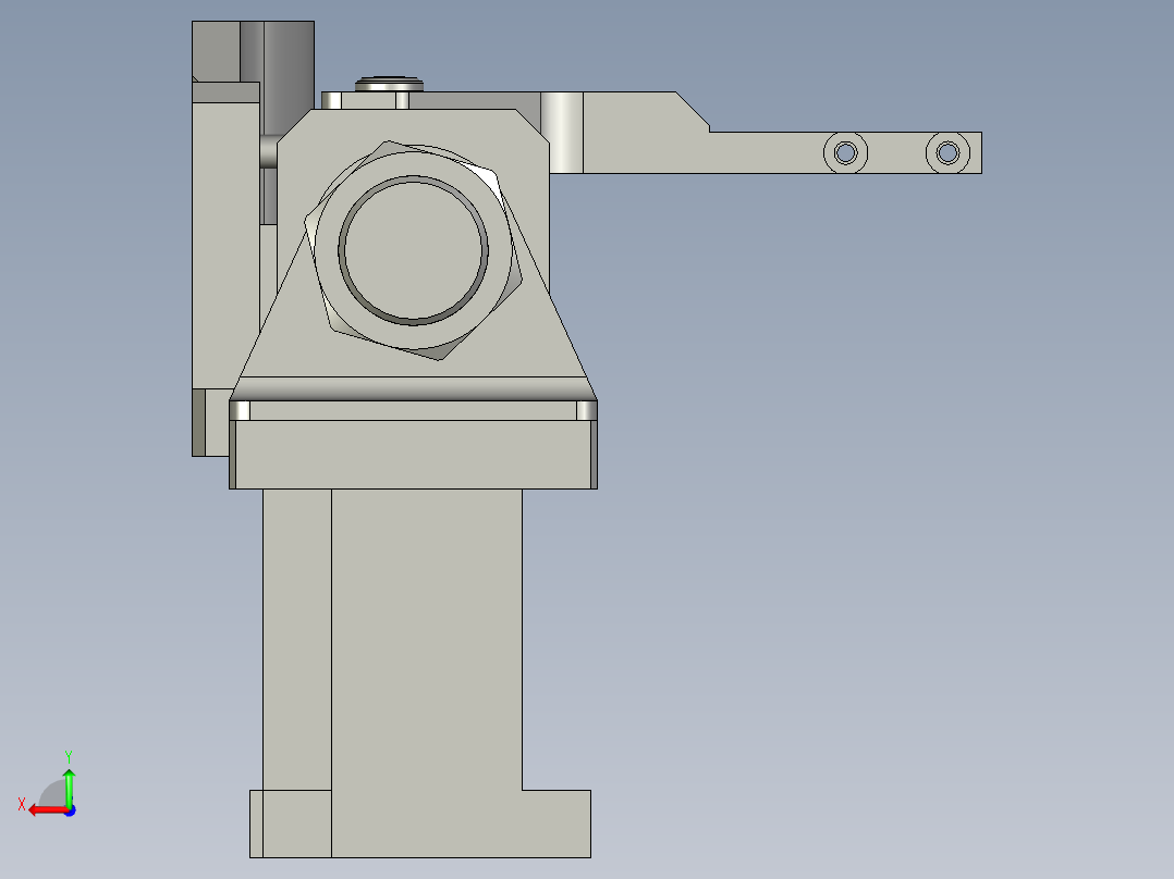 111-入口推料机构后视图