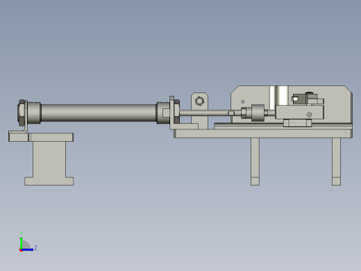 111-入口推料机构左视缩略图