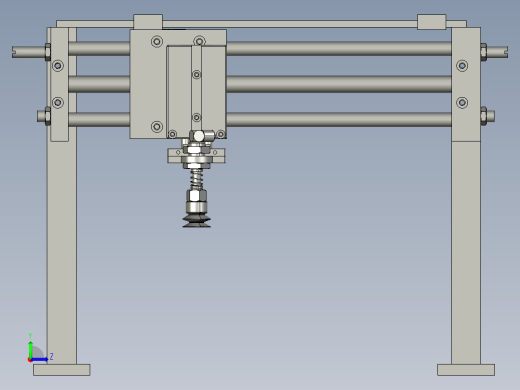 CY1L(610)磁偶式无杆气缸CY1L10H-150左视缩略图