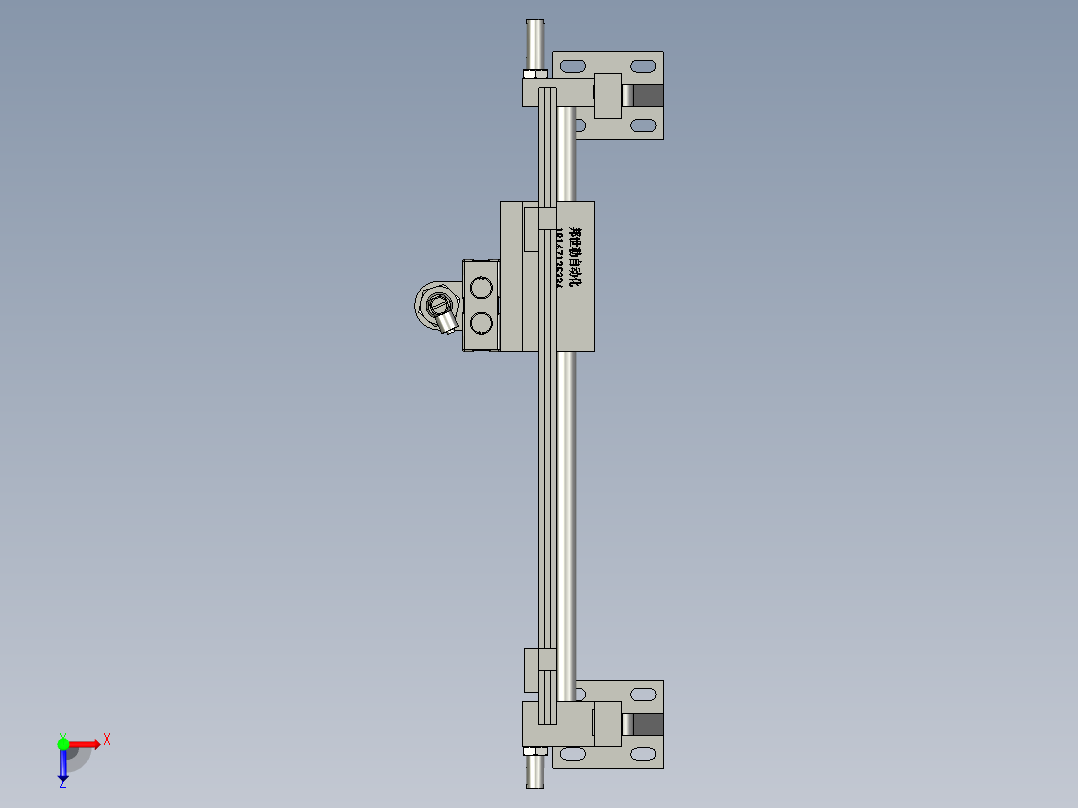 CY1L(610)磁偶式无杆气缸CY1L10H-150俯视图