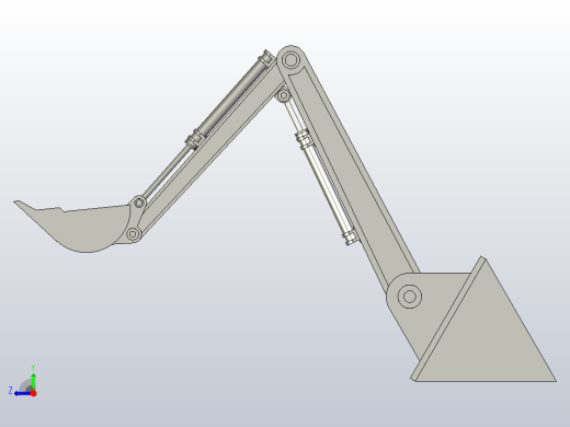 挖掘机右视缩略图