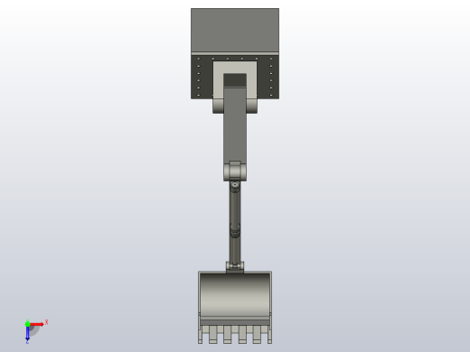 挖掘机俯视缩略图
