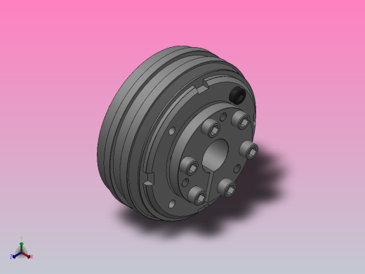 WFSC型钢球式扭矩限制联轴器WFSC-03LT-20正等轴测缩略图