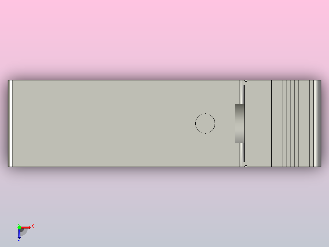 正泰电涌保护器NU6-II-5-275-1P俯视图