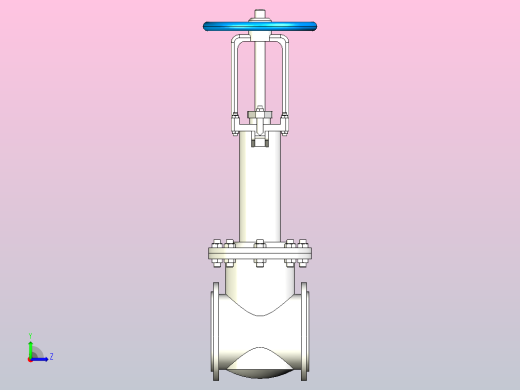 DZ40Y-25低温闸阀[350]左视缩略图
