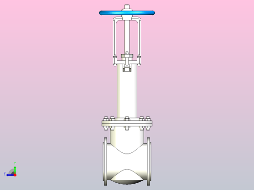 DZ40Y-25低温闸阀[350]右视缩略图