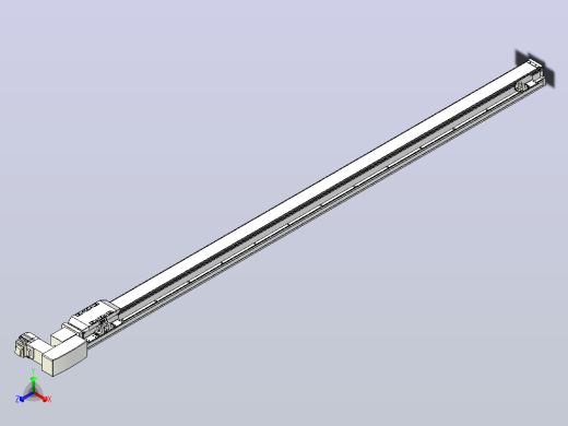机器人皮带驱动直线轴TPA-GCB-50-P42-L1250-QR-M10-N3
