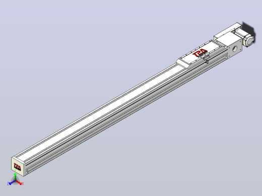 伺服电机集成皮带传动直线执行器TPA-OCB-120-224-L1450-MR-P75-N3