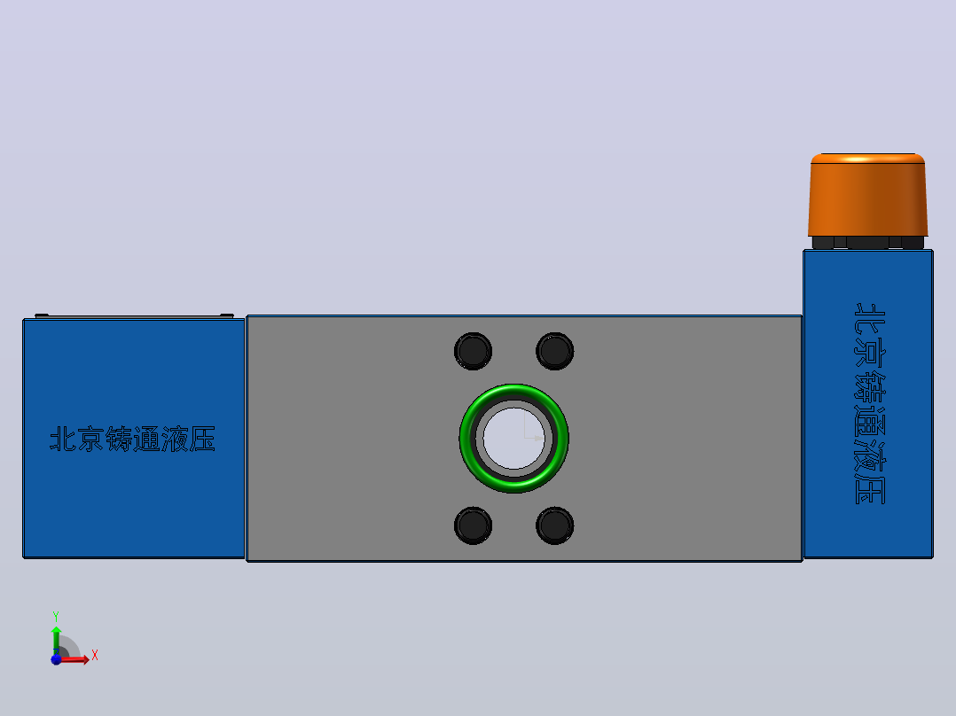 FD16FB 平衡阀前视图