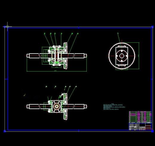 汽车差速器结构设计 包含CAD图纸说明文档参考文件文件素材缩略图