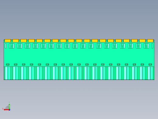 DEGSON 2EDG 系列 5.0mm 可插拔接线端子组-2EDGKD-5.0-19P-14-00AH后视缩略图