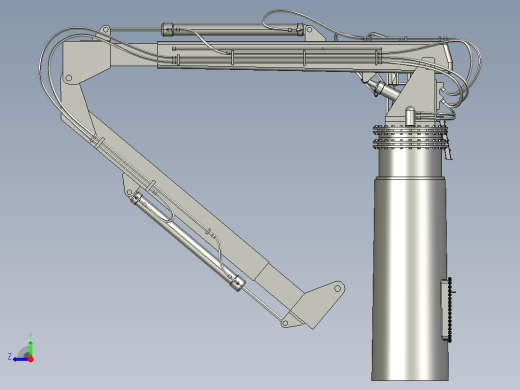 拖船船舶起重机吊机右视缩略图