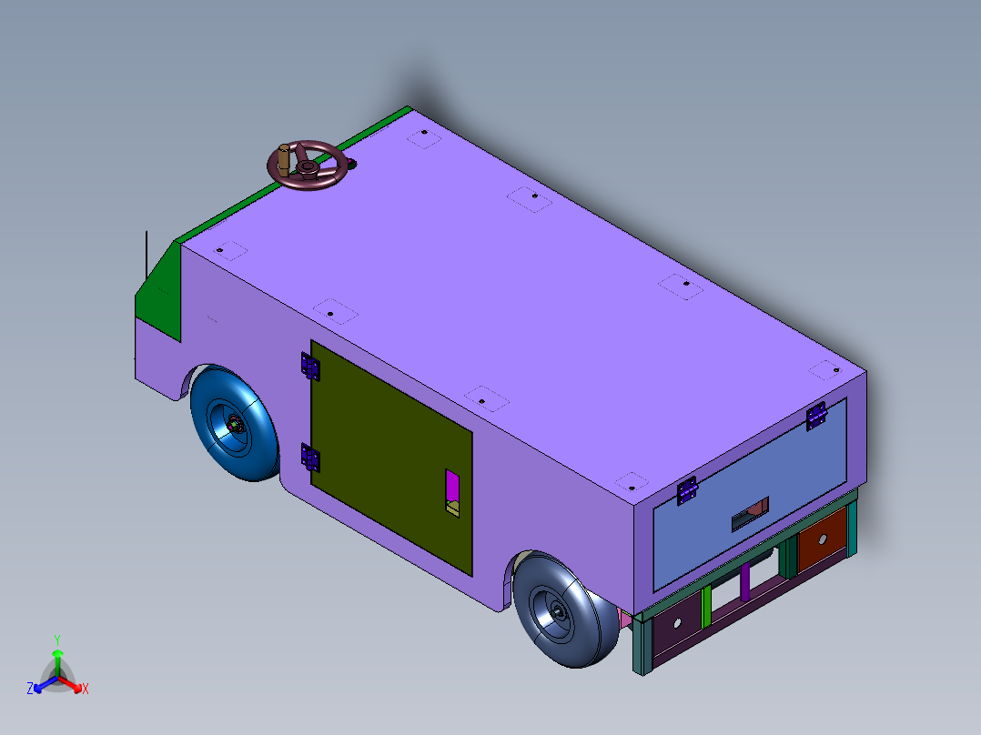 室外防水过跨搬运车电动平车