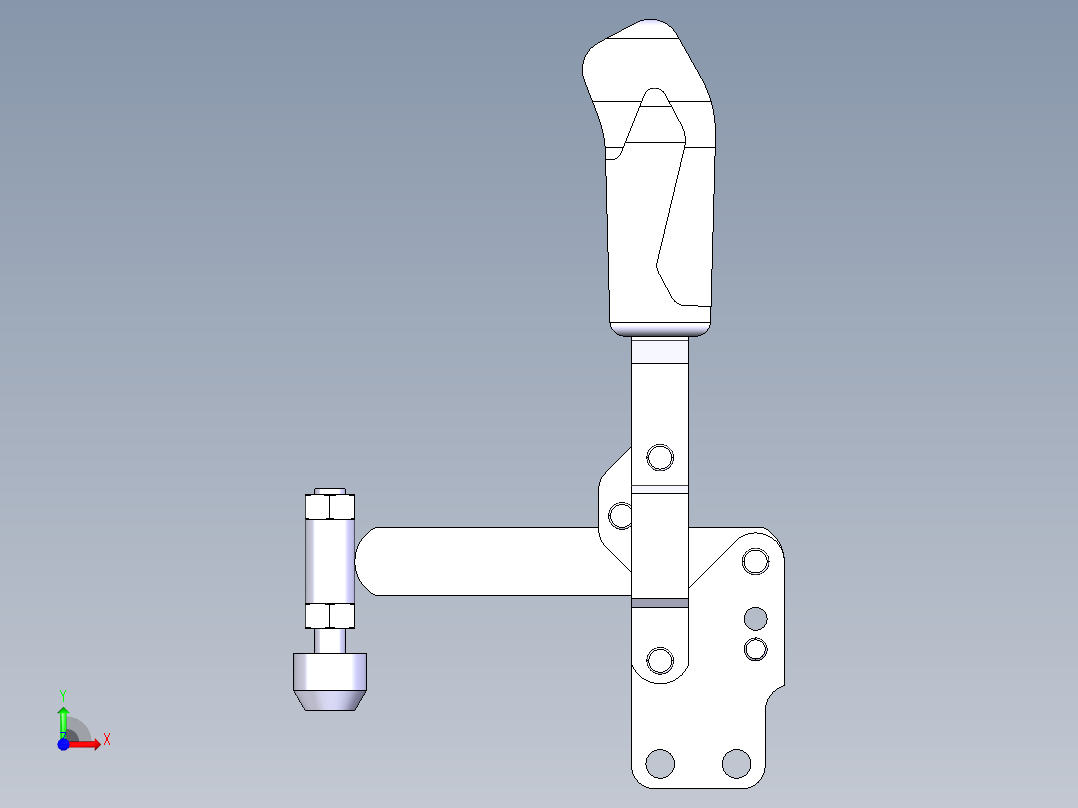 德克斯TUNKERS气缸数模T2-07_SB前视图