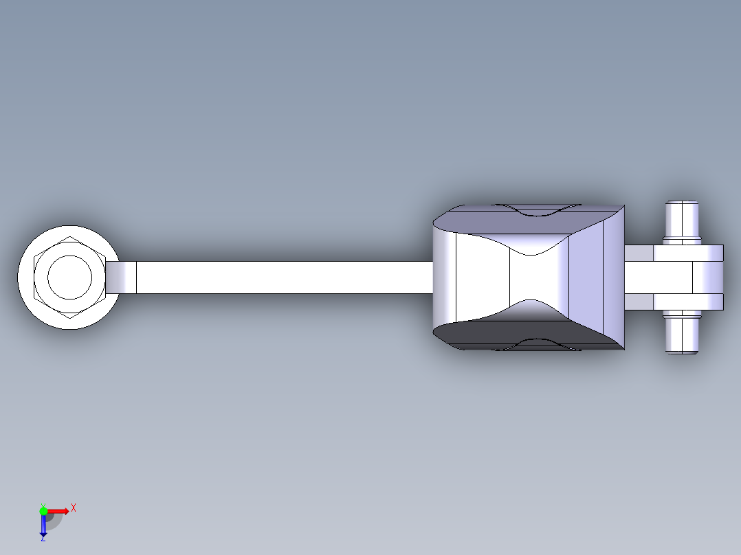 德克斯TUNKERS气缸数模T2-07_SB俯视图