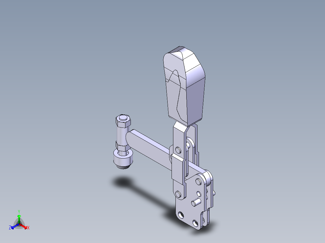 德克斯TUNKERS气缸数模T2-07_SB正等轴测图