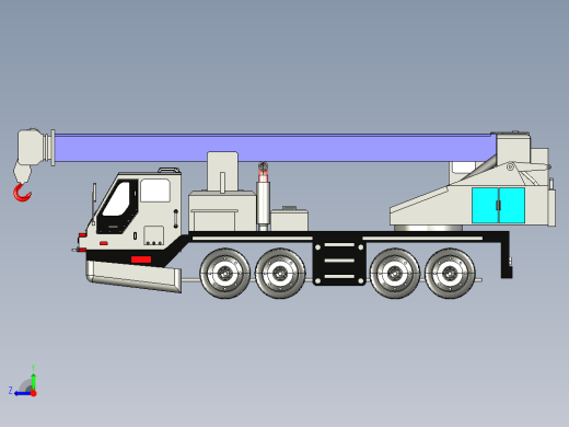 汽车起重机右视缩略图