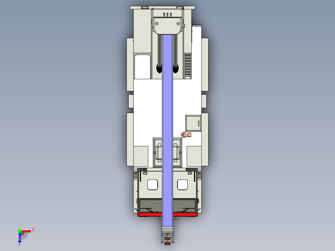 汽车起重机俯视图