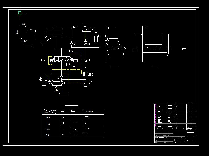JS64-专用铣床液压系统设计[含全套图和文档]