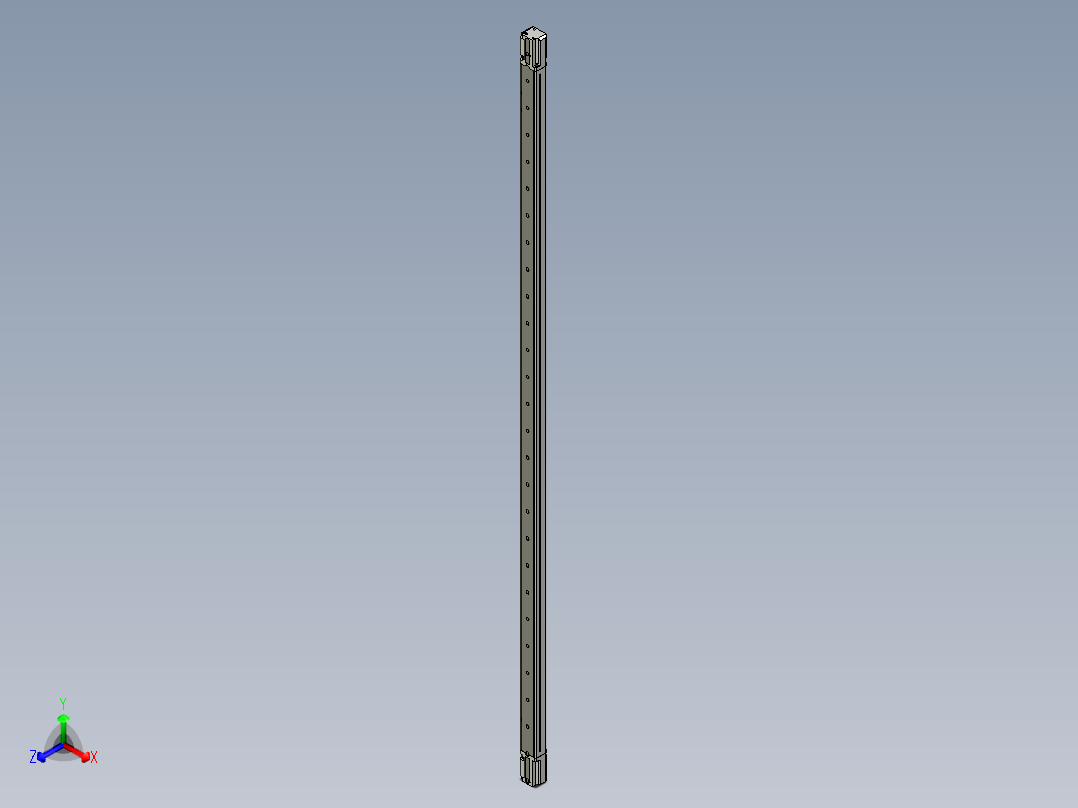 基恩士SL-V28L_R_kc图纸模型主视图