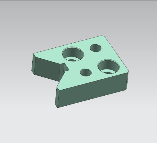 后托架卧铣底面夹具（CAD图+UG三维）