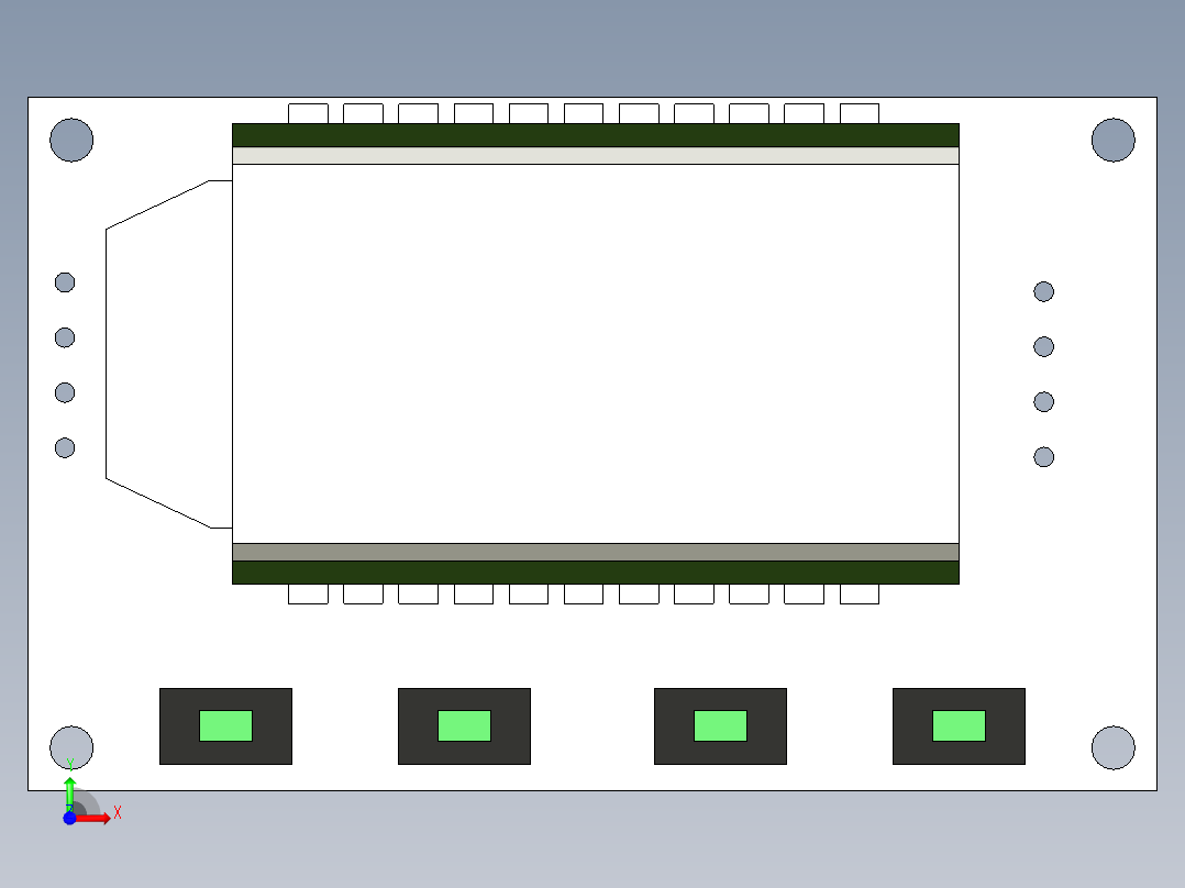 中国PWM发生器的简单模型前视图