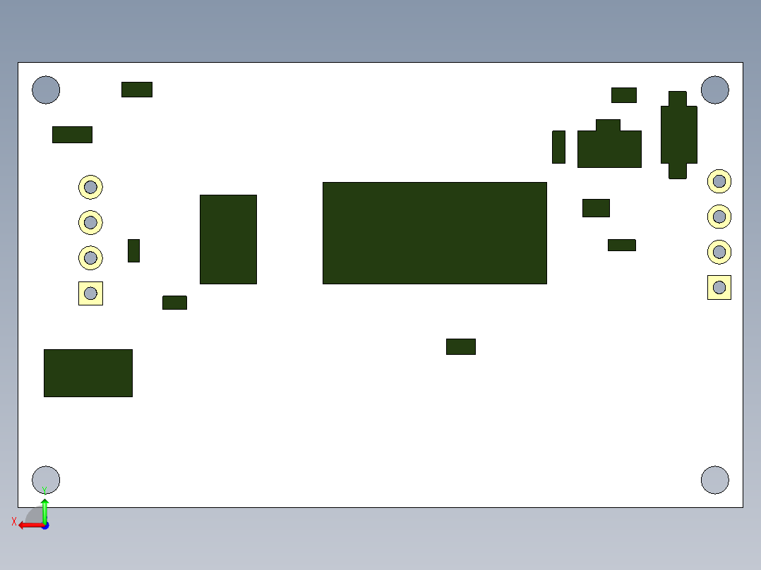 中国PWM发生器的简单模型后视图
