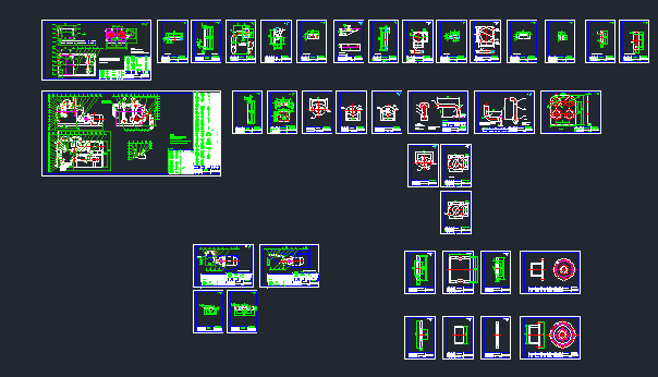 一种机械设备的液压站CAD图纸