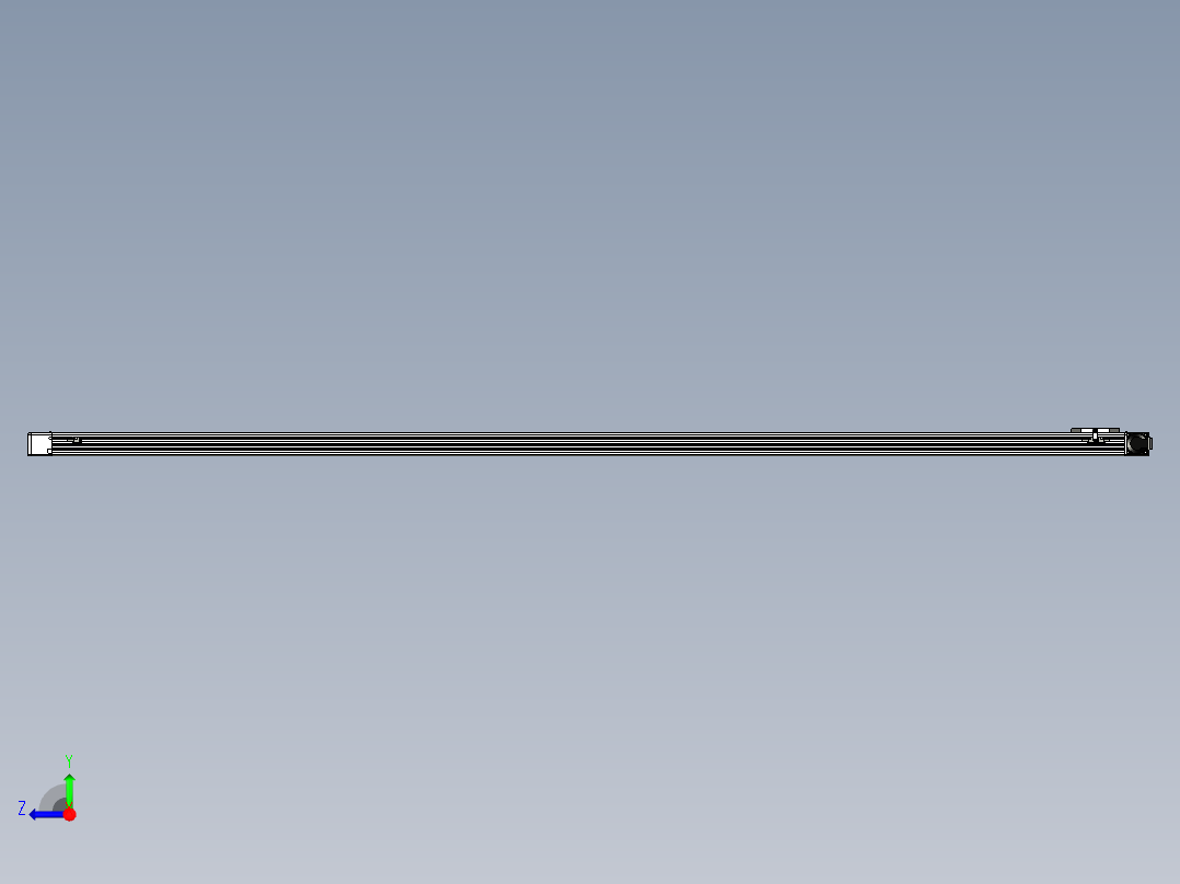 同步带滑台-欧规BC6-L120-S2900-R-P40-D3右视图