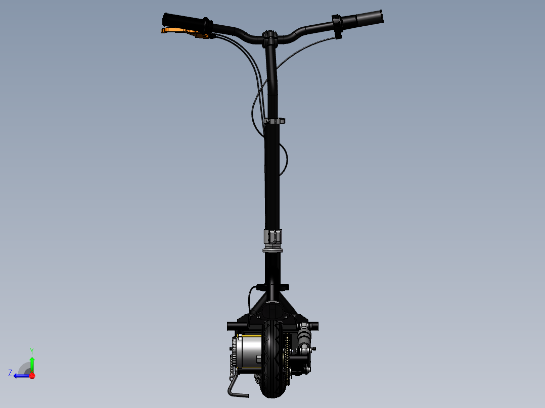 SXT300 超酷电动滑板车右视图