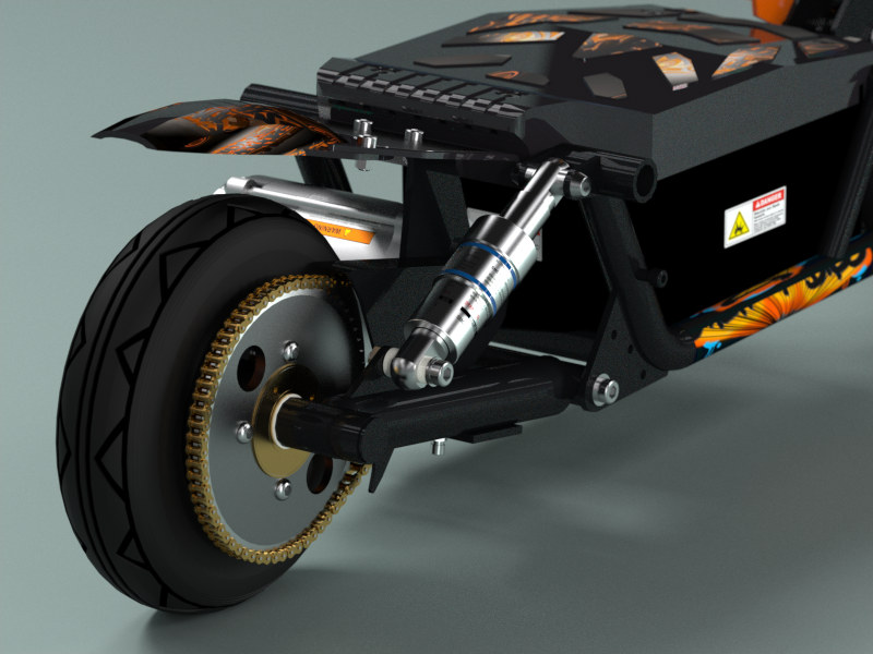 SXT300 超酷电动滑板车