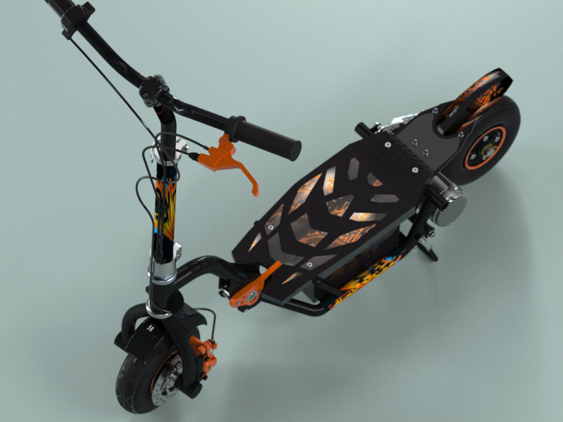 SXT300 超酷电动滑板车