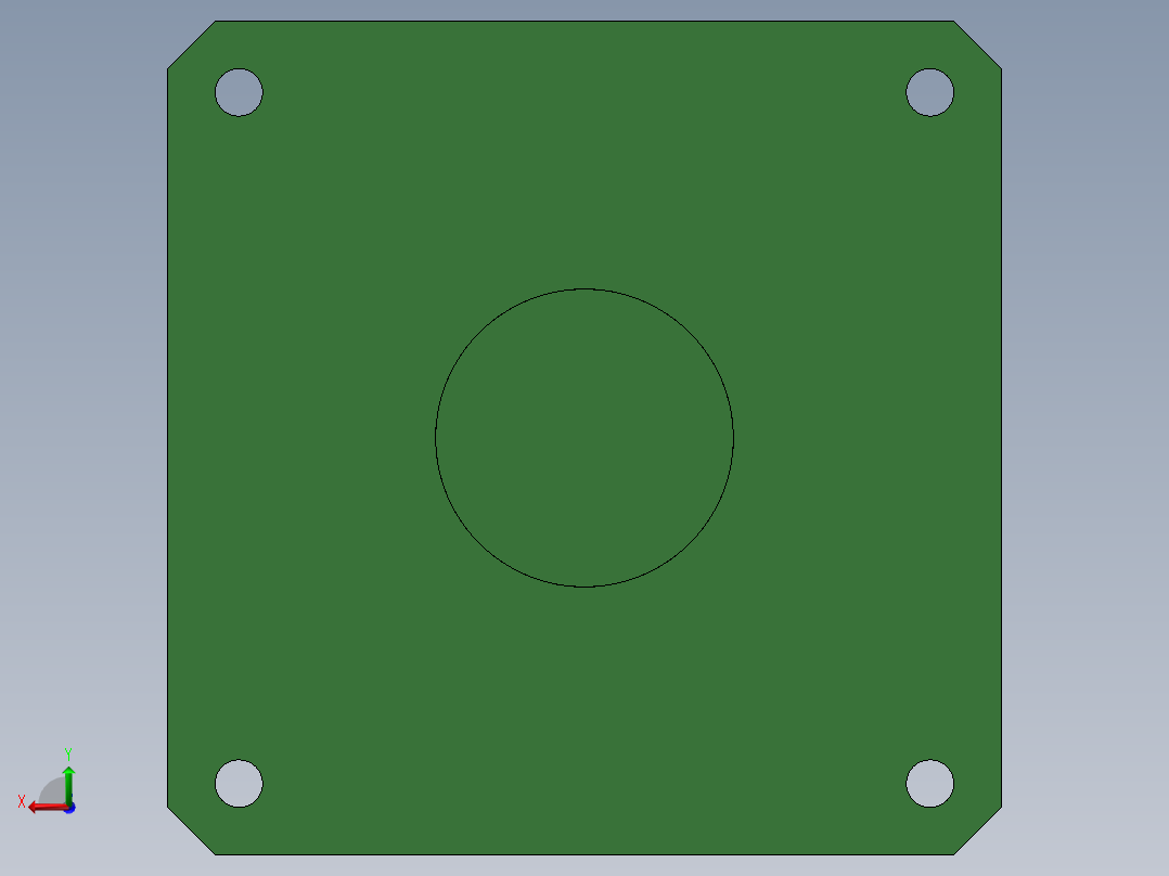 Q524-风力驱动器各部件数控加工工艺及造型设计【三维SolidWorks】后视图