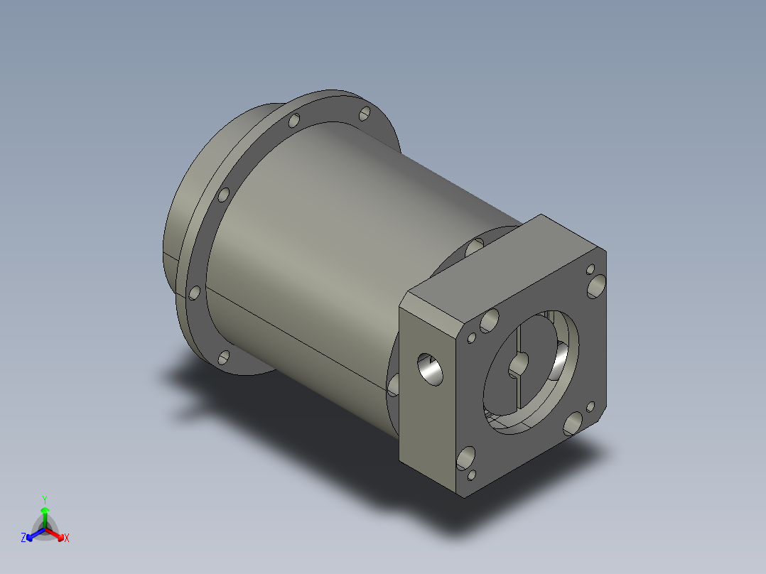 斜齿PHF060-L2 8-38.1-66.67-M4.STEP主视图