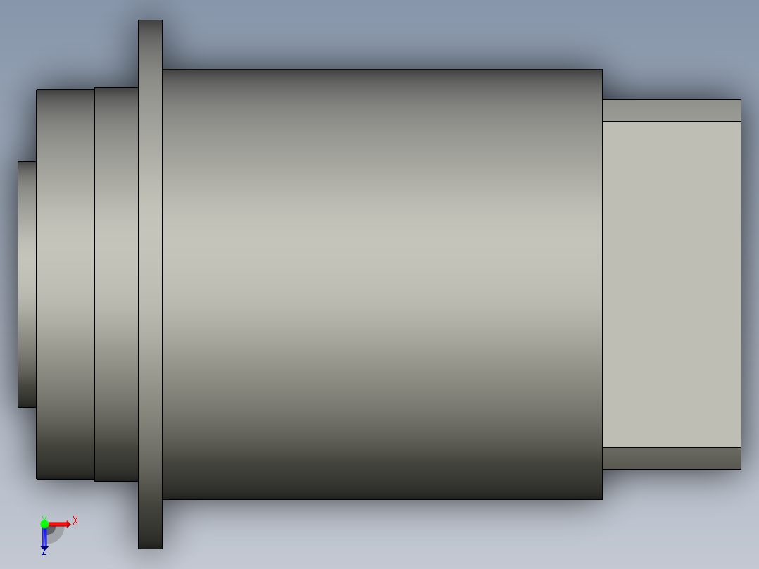 斜齿PHF060-L2 8-38.1-66.67-M4.STEP俯视图