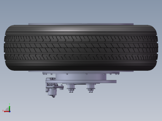 小型电动汽车轮毂电机及转向系统设计含CATIA、SW三维及8张CAD图后视缩略图