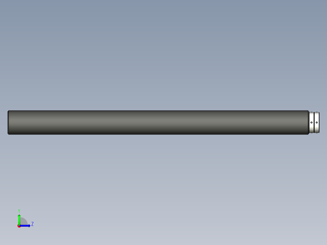 大型千斤頂5589-3D多系列多零件图纸模型左视图