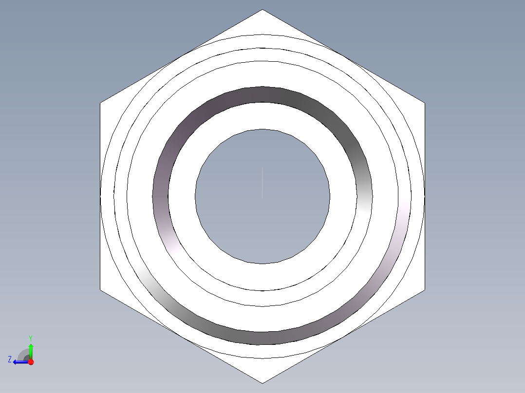 直通接头-G、1D-22右视图