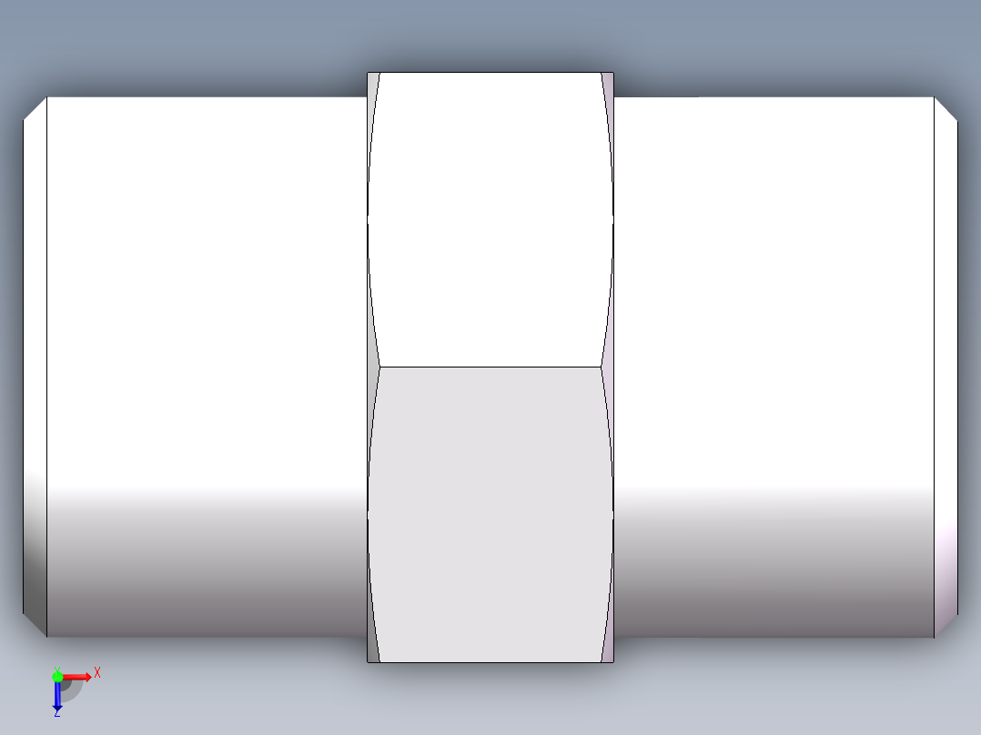 直通接头-G、1D-22俯视图
