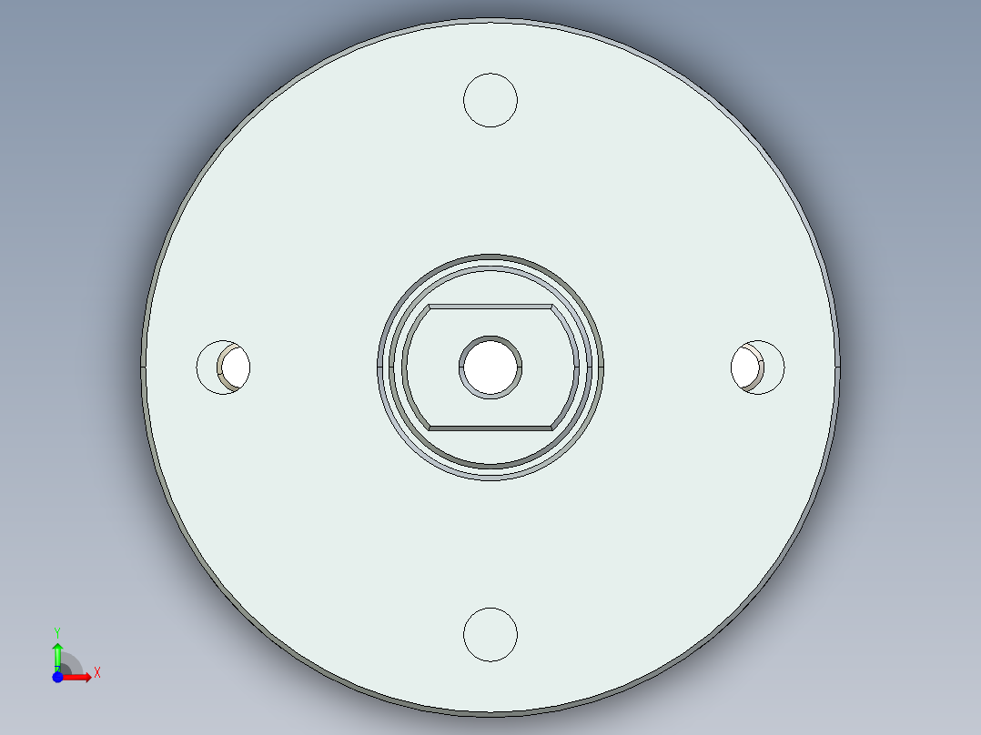 摆线减速器、摆线针轮减速器、减速器(25)前视图