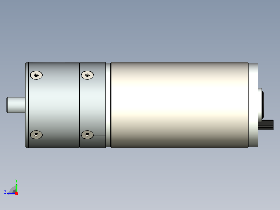 摆线减速器、摆线针轮减速器、减速器(25)右视图
