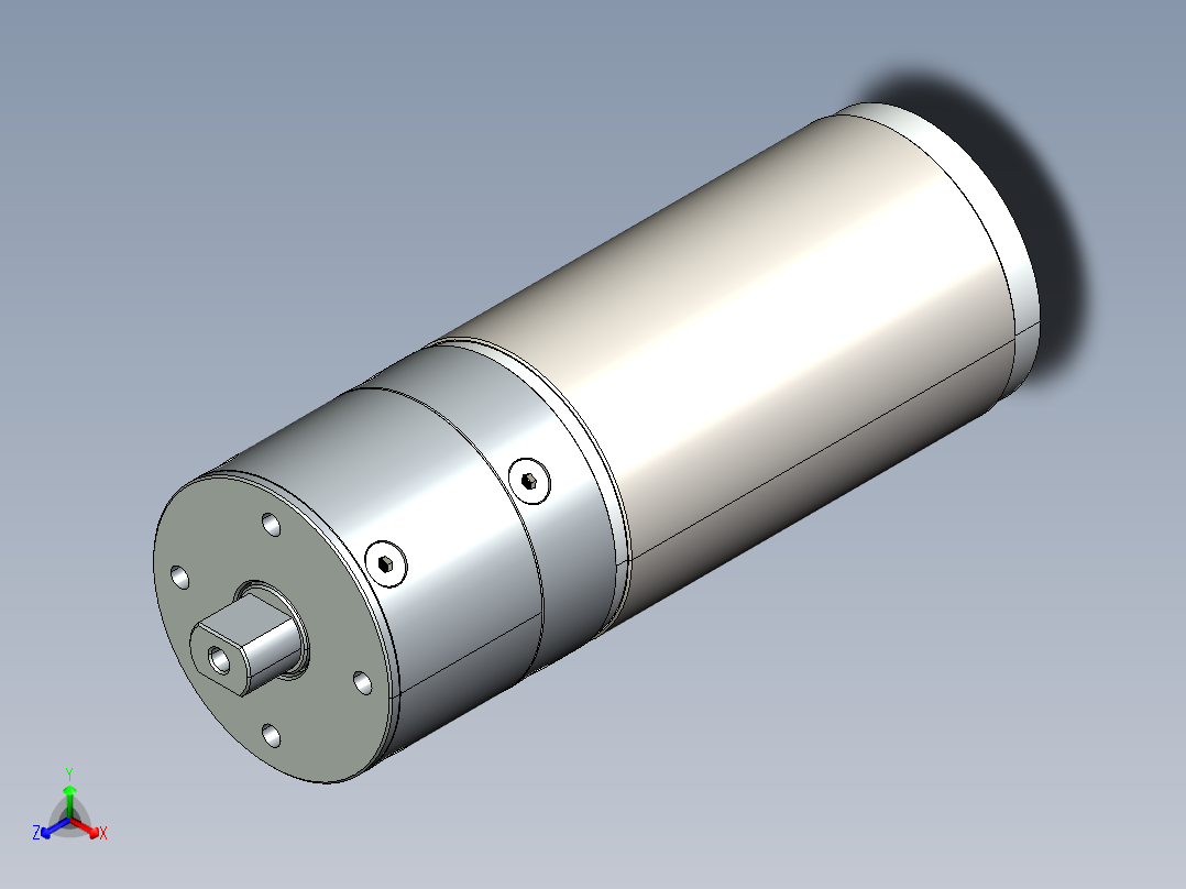 摆线减速器、摆线针轮减速器、减速器(25)正等轴测图