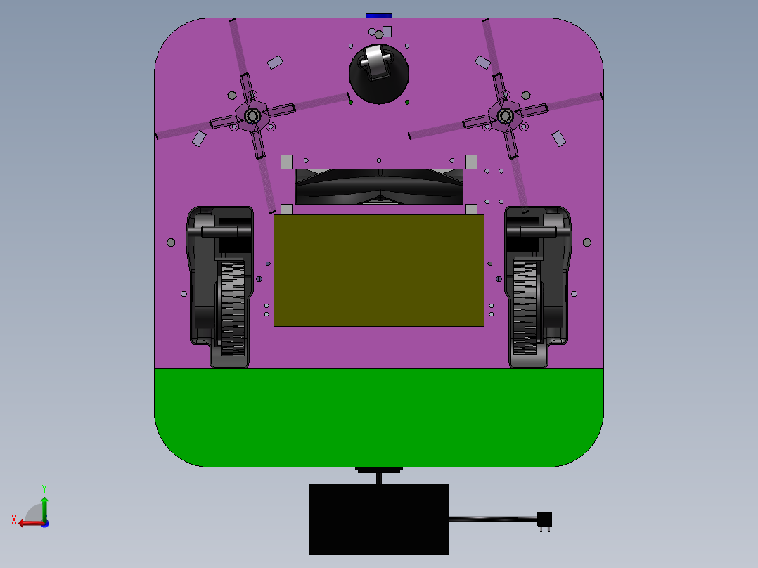 吸尘器(19)后视图