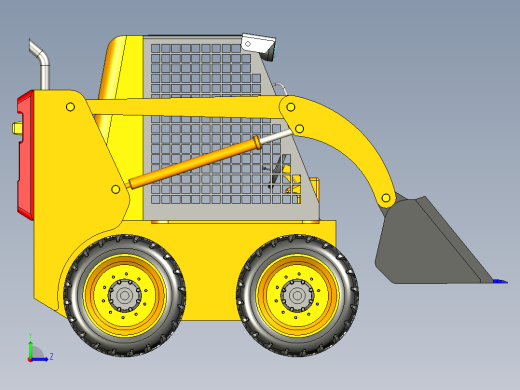 B3003975-博科装载机左视缩略图