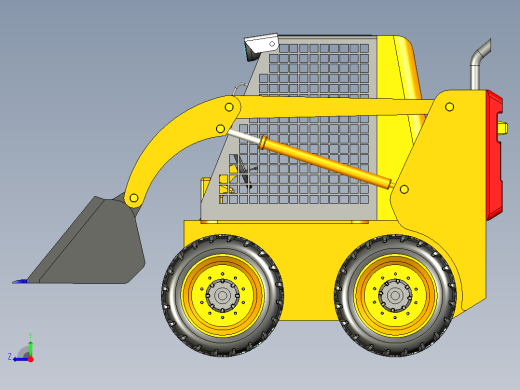 B3003975-博科装载机右视缩略图