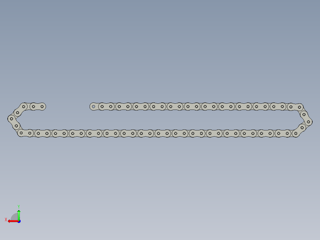 CHEH60B链条36节后视图